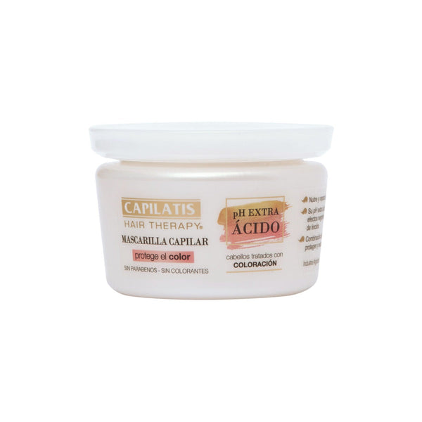 Capilatis Hair Mask: pH Extra Acid with Red Fruits Extracts for Balanced Scalp, Frizz-Free Hair and Healthy Shine