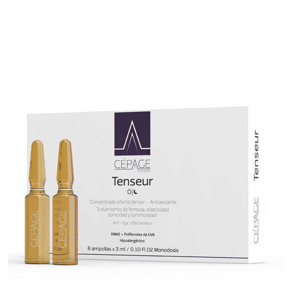 Cepage Tenseur Anti Aging 8 Ampoules (3Ml / 0.27Fl Oz): Tightening, Firming and Tensioning Effects