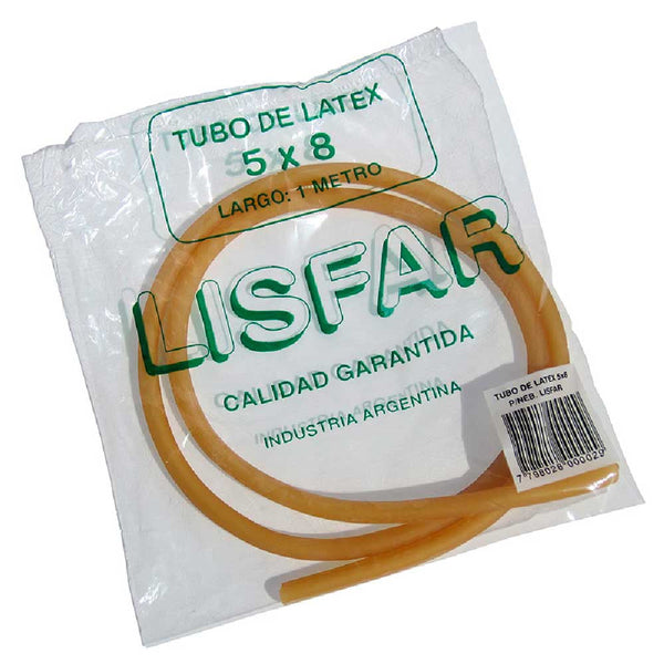 Lisfar Latex Tube for Nebulizations - High Quality, Flexible, and Durable