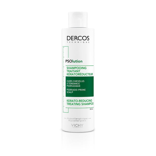 Vichy Dercos Psolution Psoriasis Shampoo 200ml/6.76fl Oz ‚Soothes Itching, Controls Peeling, Reduces Irritation